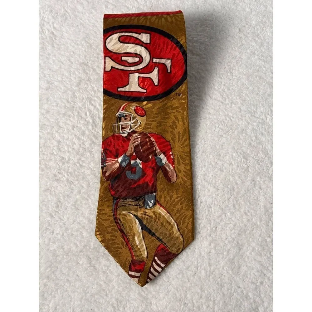SAN FRANCISCO 49ER'S Classic NFL Team Tie